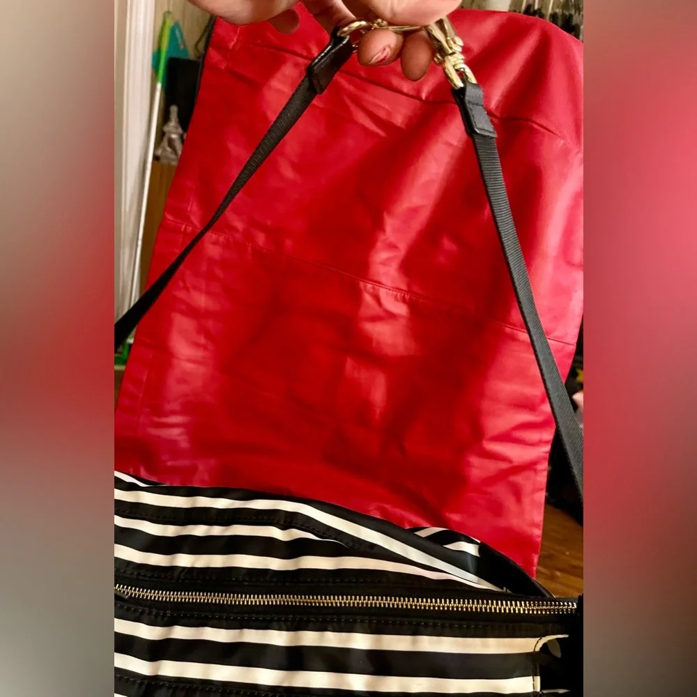 Kate Spade Black & White Large Diaper Bag. See pics. - Picture 5 of 14